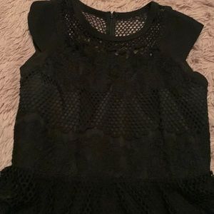 Beautiful black dress with lace